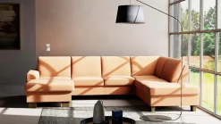 Polstergarnitur braun