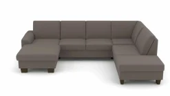 Polstergarnitur braun