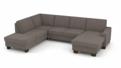 Polstergarnitur braun