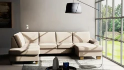 Polstergarnitur braun