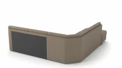 Polstergarnitur braun