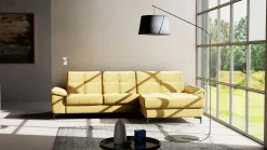 Polstergarnitur gelb