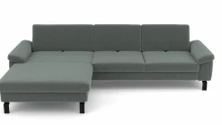 Polstergarnitur grau