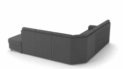 Polstergarnitur grau