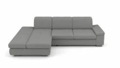 Polstergarnitur grau