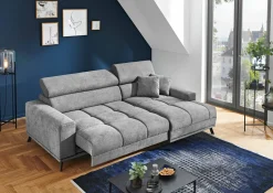 Polstergarnitur grau