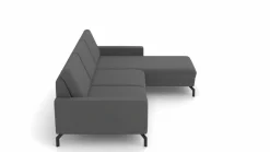 Polstergarnitur grau