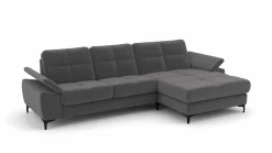 Polstergarnitur grau