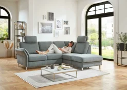 Polstergarnitur grau