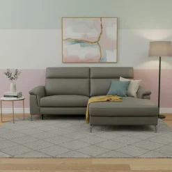 Polstergarnitur grau