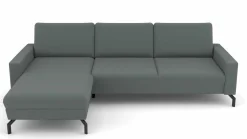 Polstergarnitur grau