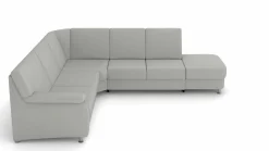 Polstergarnitur grau