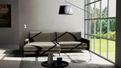 Polstergarnitur grau