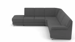 Polstergarnitur grau