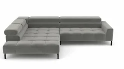 Polstergarnitur grau