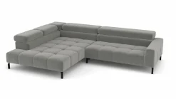 Polstergarnitur grau