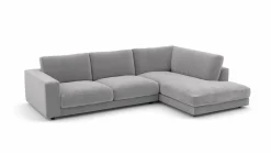 Polstergarnitur grau