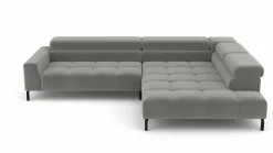 Polstergarnitur grau