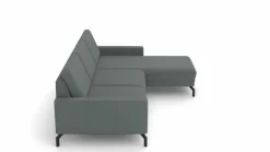 Polstergarnitur grau