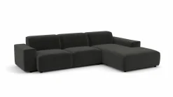 Polstergarnitur grau