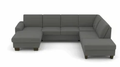 Polstergarnitur grau