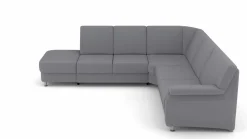 Polstergarnitur grau