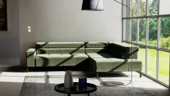 Polstergarnitur grün