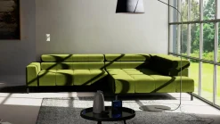 Polstergarnitur grün