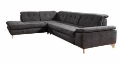 Polstergarnitur schwarz