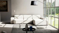 Polstergarnitur silberfarben