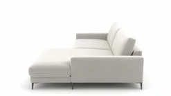 Polstergarnitur silberfarben