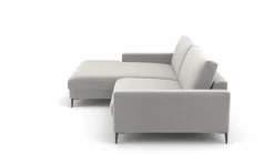 Polstergarnitur silberfarben