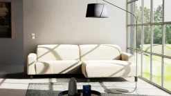 Polstergarnitur weiß