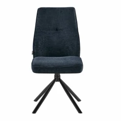 Polsterstuhl drehbar grau