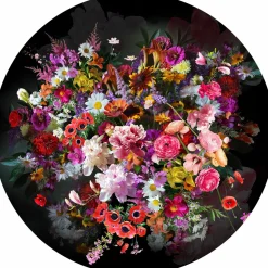 Pro Art Glasbild rund 30cm mehrfarbig