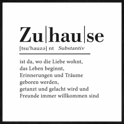 Pro Art Kunstdruck gerahmt 32,5x32,5cm mehrfarbig