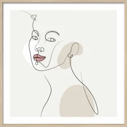 Pro Art Kunstdruck gerahmt 32,5x32,5cm mehrfarbig