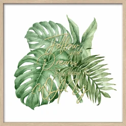 Pro Art Kunstdruck gerahmt 28x28cm mehrfarbig