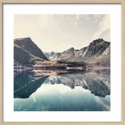 Pro Art Kunstdruck gerahmt 28x28cm mehrfarbig