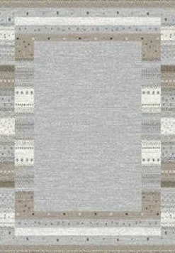 Ragolle Moderner Webteppich grau