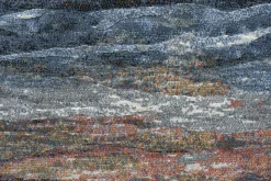 Ragolle Webteppich graumehrfarbiggrün