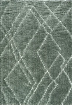 Ragolle Webteppich grünweiß