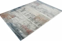 Ragolle Webteppich weißblaugrau