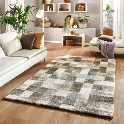 Ragolle Webteppich weißgrau