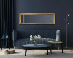 Rahmenspiegel goldfarben