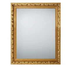 Rahmenspiegel goldfarben