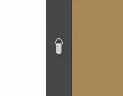 Rahmenspiegel mit Facette silberfarben