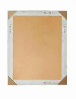 Rahmenspiegel schwarzsilberfarben