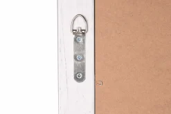 Rahmenspiegel schwarzsilberfarben