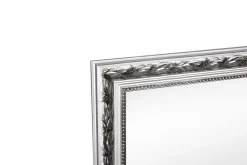 Rahmenspiegel silberfarben